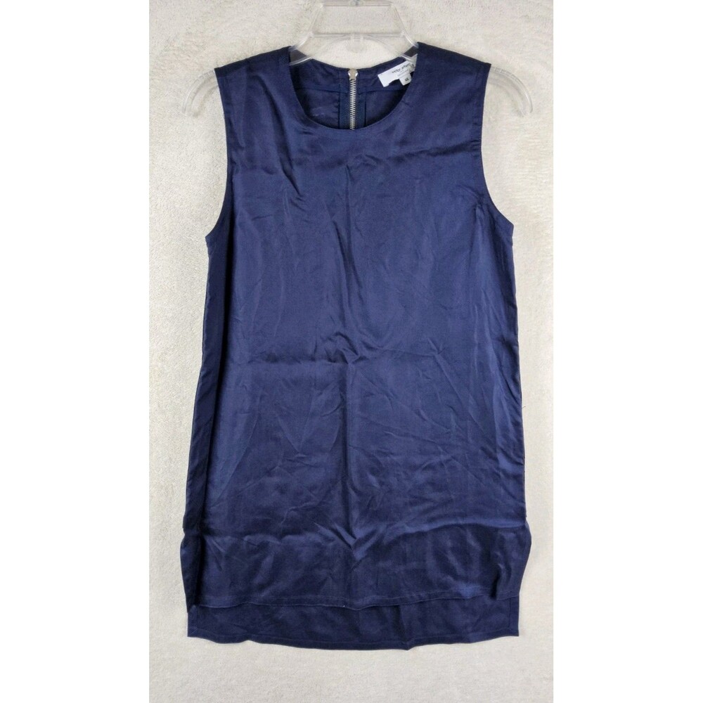 Victor Alfaro Collective Women's Sleeveless Side Zip Navy Dress Size XS